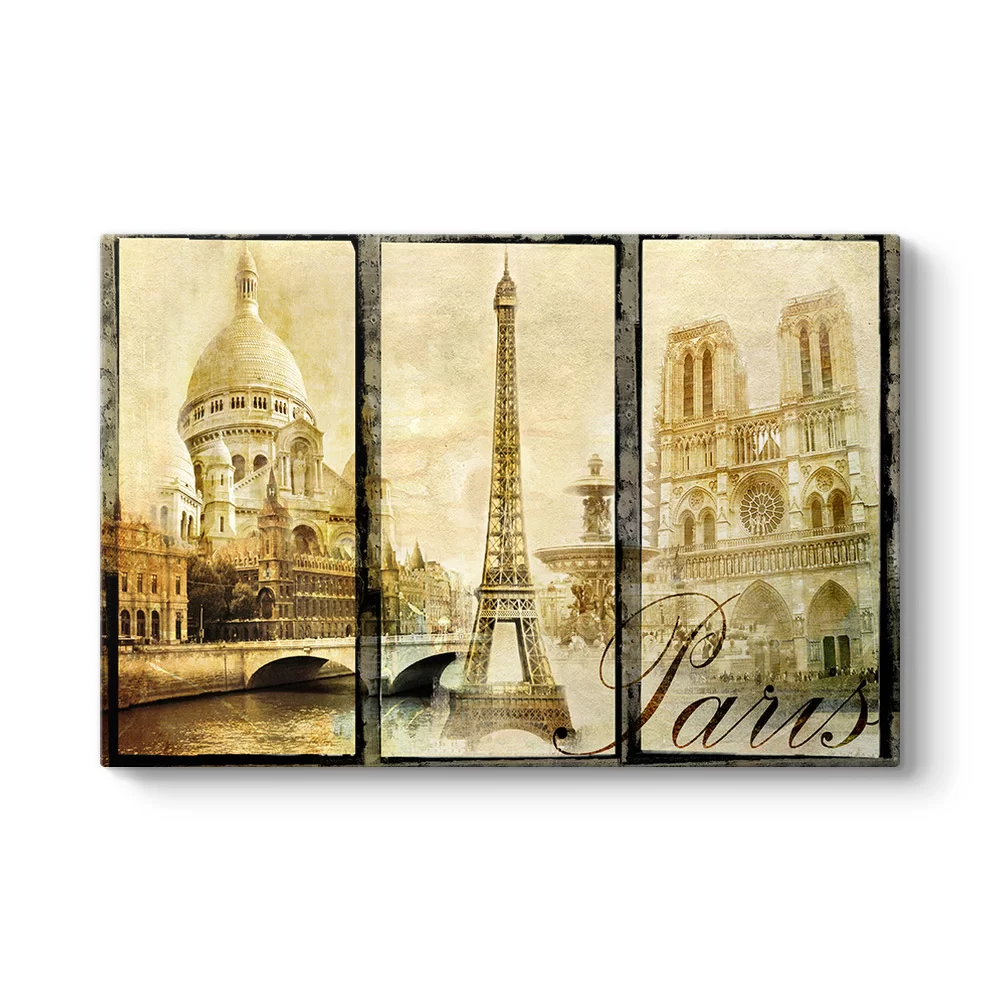 Paris Set Tablosu - Model 1